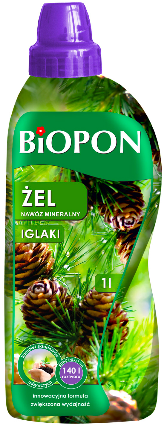 

Biopon Żel Nawóz Odżywka Do Iglaków 1L Iglaki