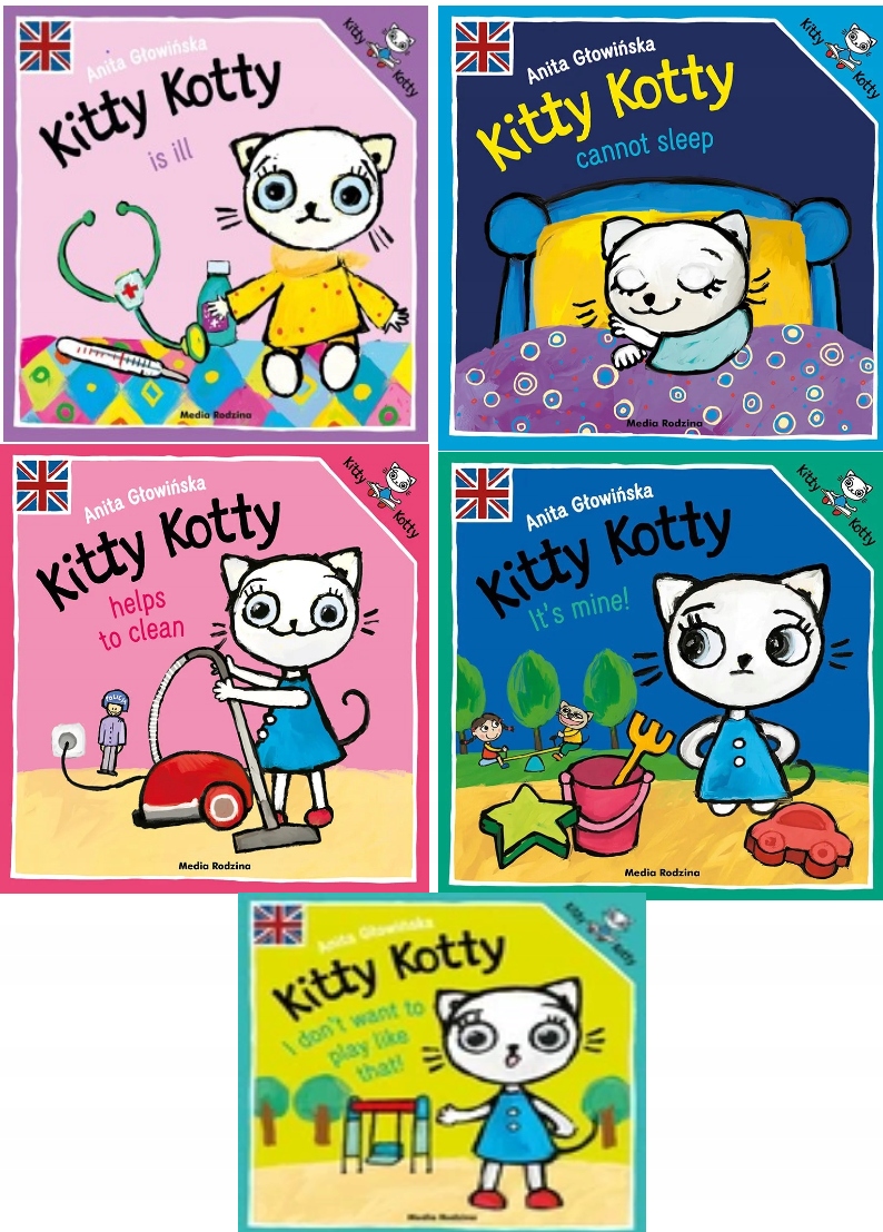 

Kitty Kotty Kicia Kocia 5 Książeczek Po Angielsku