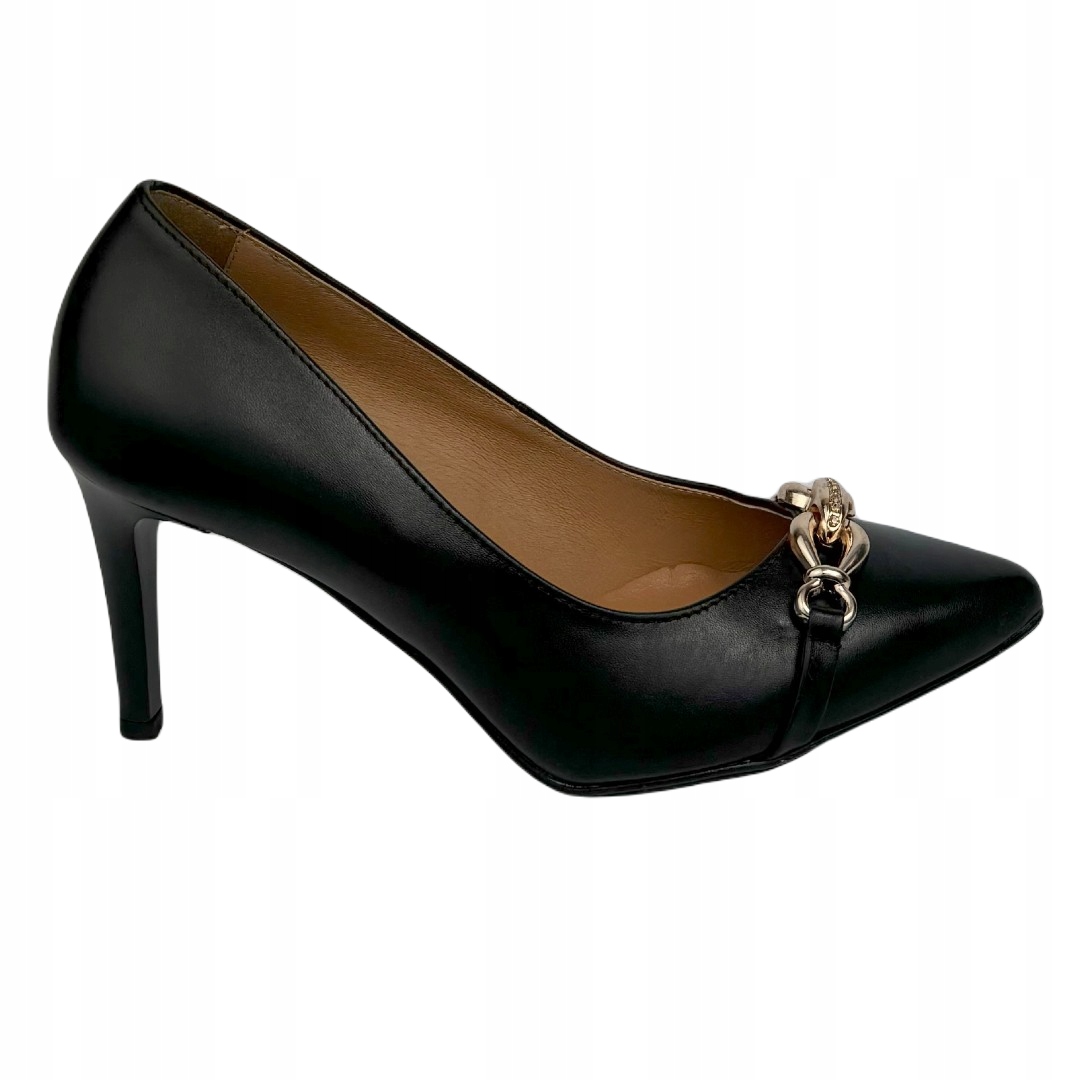 Dámské lodičky Arka Bioeco 6501/1554 Černé 39, Černá