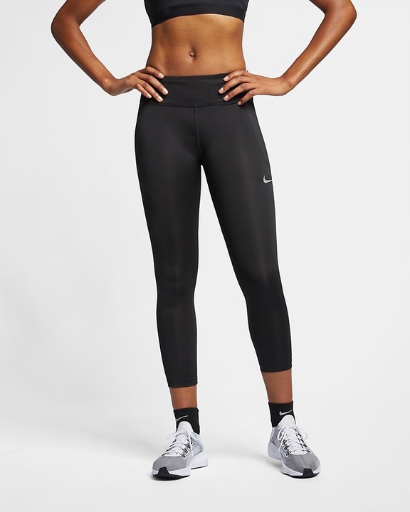 Dámské legíny Nike W Nk Fast Crop 7/8 BV0038-010 vel. Xs