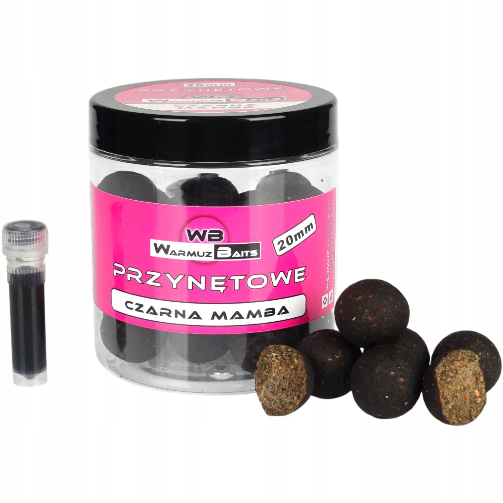 Warmuz Baits Czarna Mamba Kulki Przynętowe 20mm