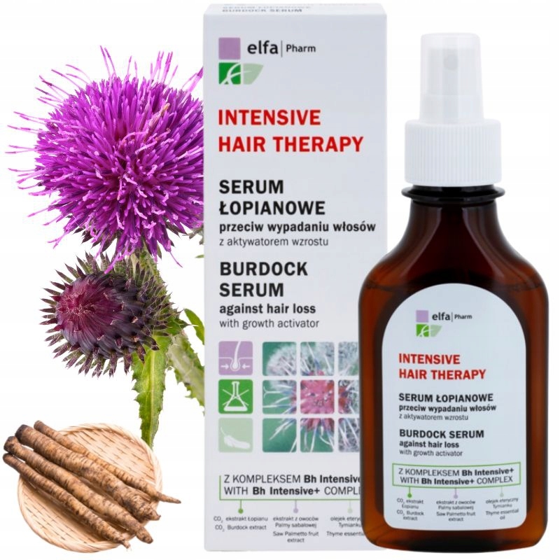 

Serum Łopianowe Przeciw Wypadaniu Włosów 100ml