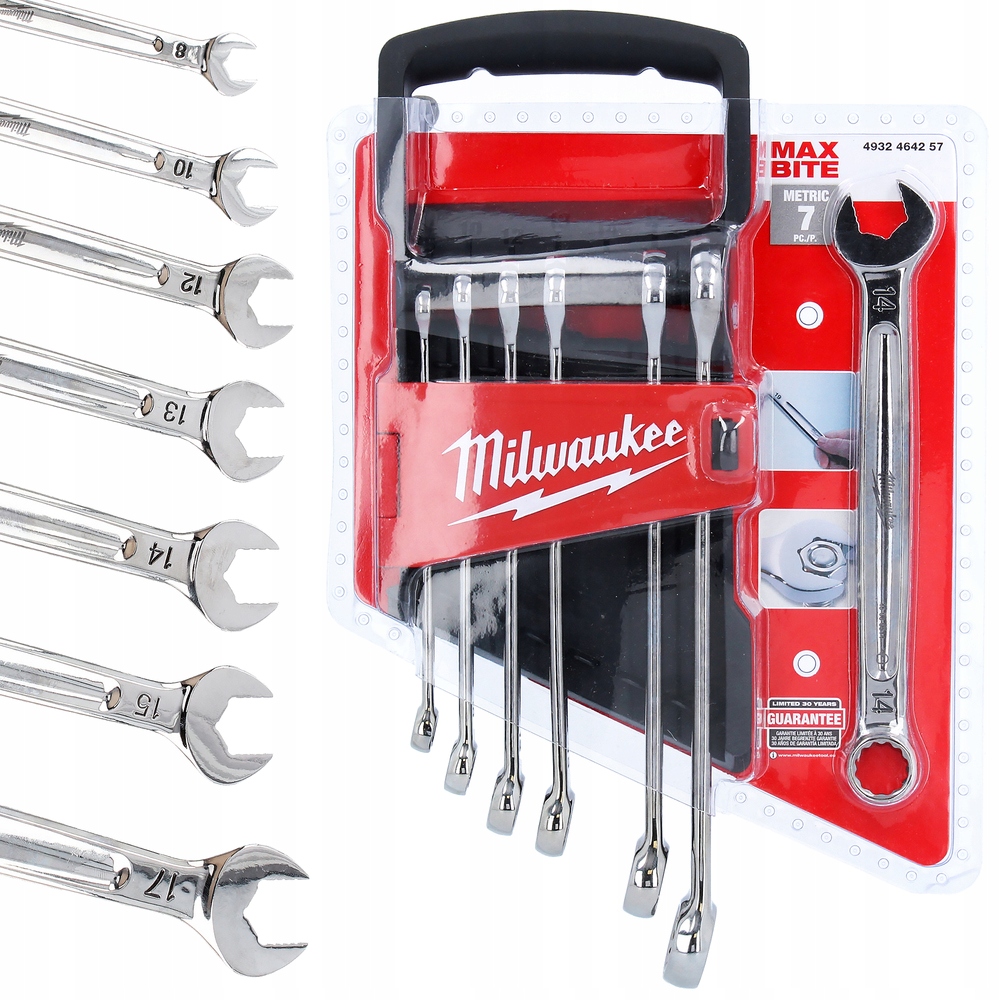 Sada plochých kľúčov na skrutkovanie skrutiek