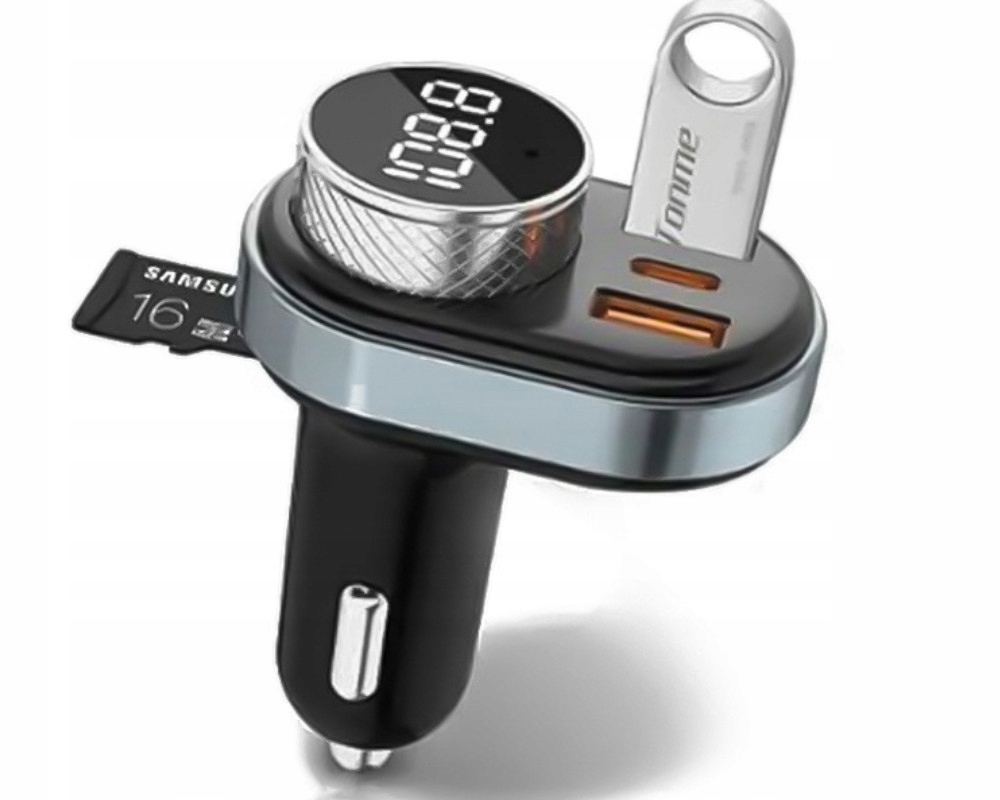 Transmiter Bluetooth FM MP3 ŁADOWARKA 3xUSB QC 3.0 Kod producenta 5903886634190