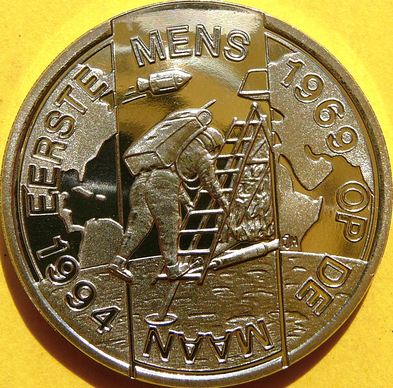 ECU HOLANDIA KOSMOS MISJA APOLLO XI 1969 CZŁOWIEK NA KSIĘŻYCU