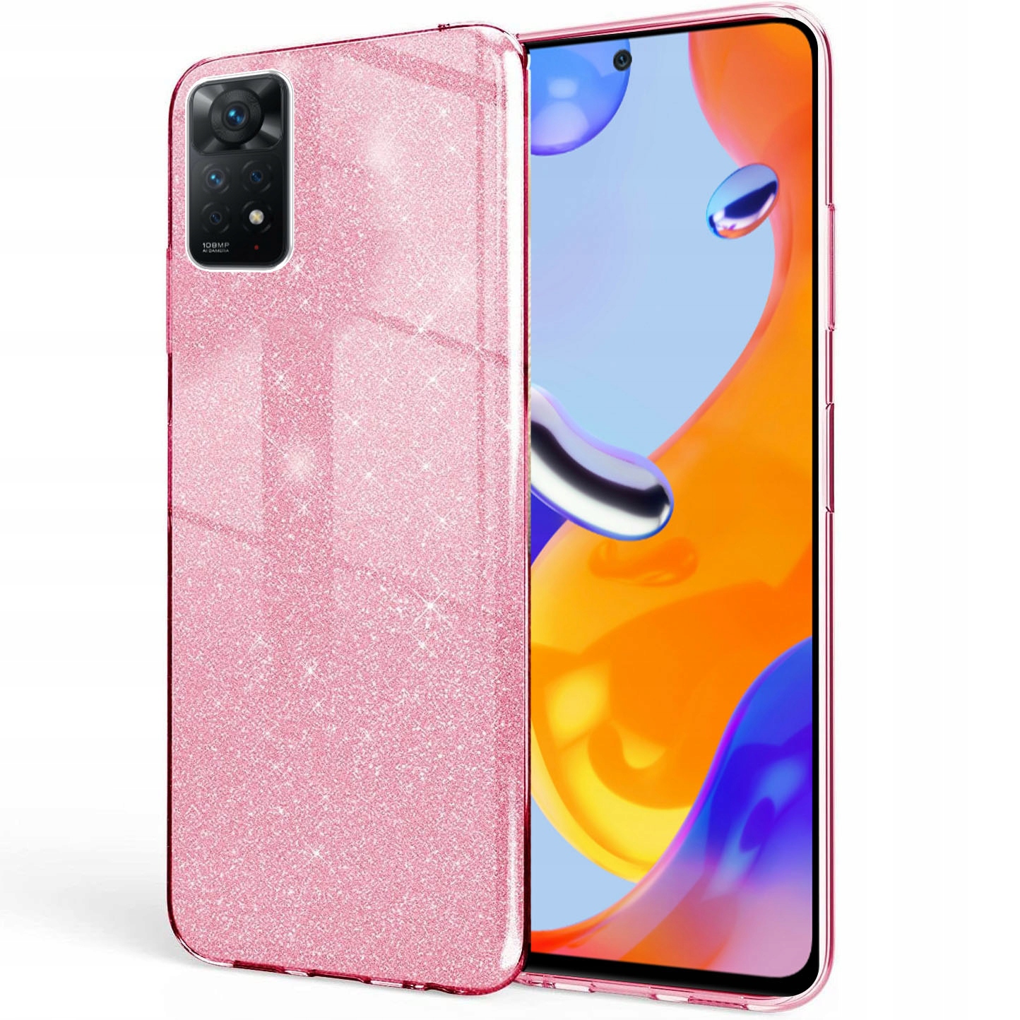 

Etui na Redmi Note 11 Pro Brokatowe Glitter Szkło