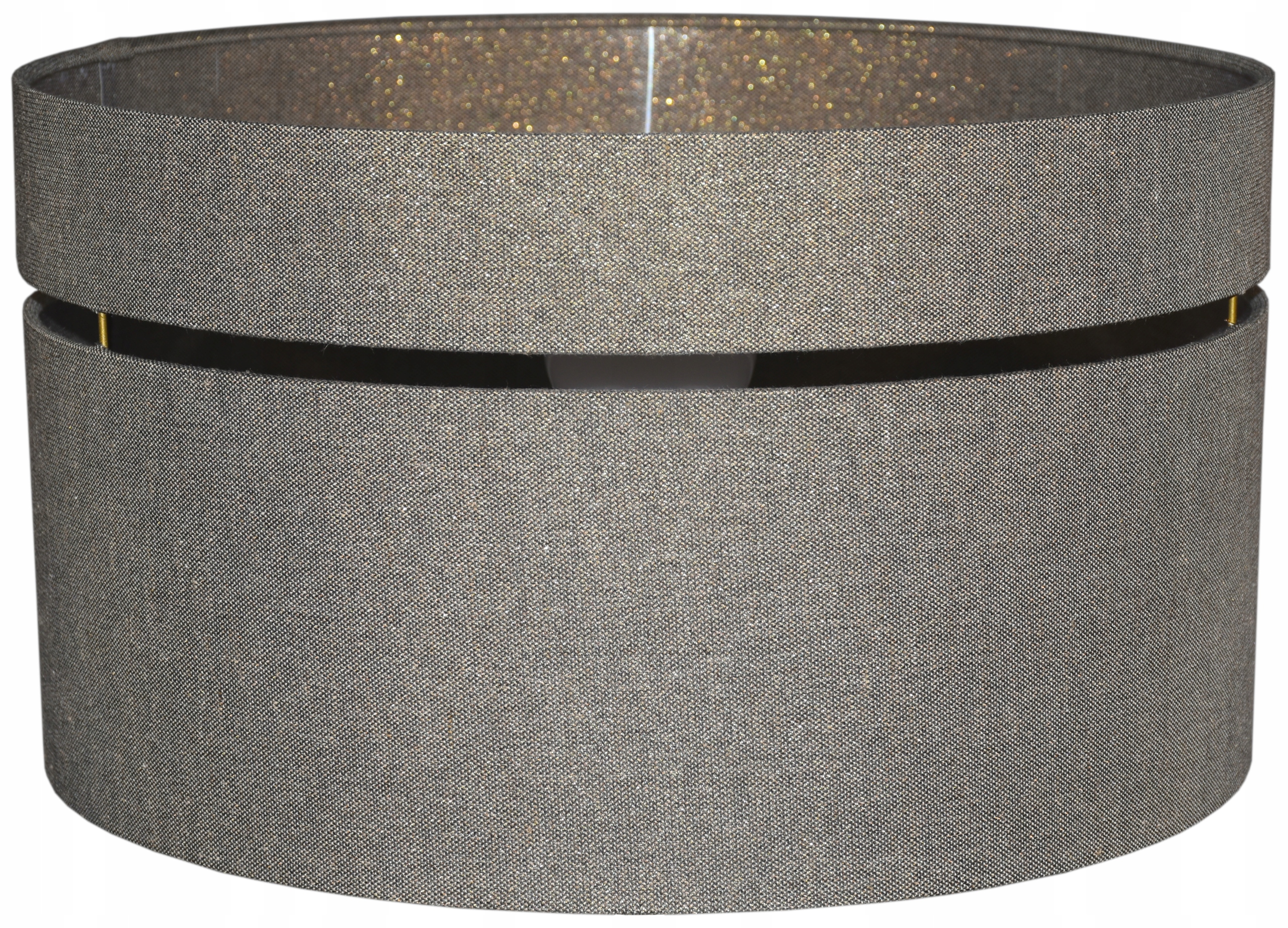 Abažúrová závesná lampa 40/22 cm E27 Staré Zlato Prato