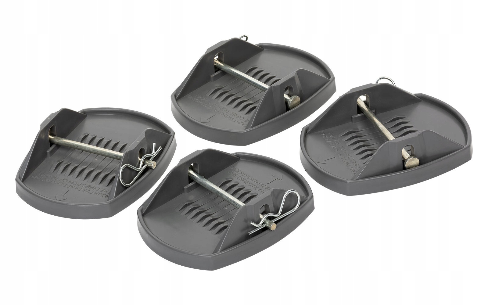 PODKŁADKI POD NOGI PODPORY PRZYCZEPY BERGER 4 SZT