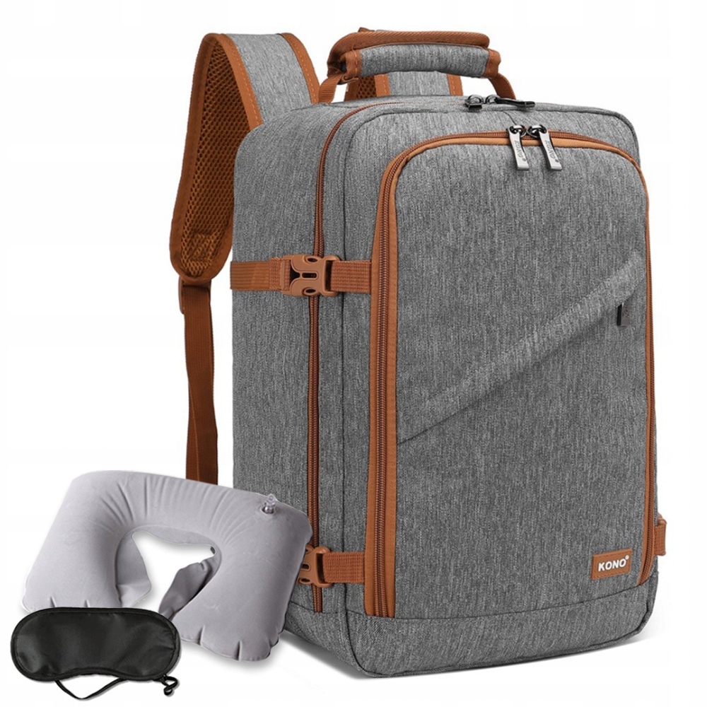 Plecak Kono kabinowy do samolotu 40x30x20 podróżny Ryanair bagaż podręczny