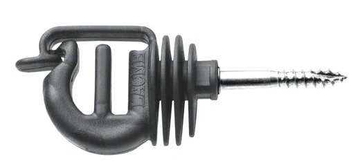 

Izolatory do taśmy 20mm z wkrętem do drewna 25szt.