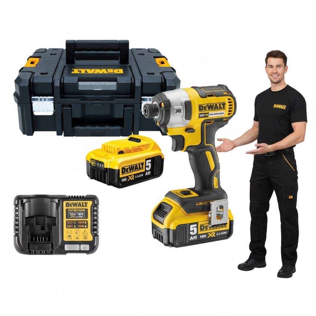 Dewalt Příklepový Šroubovák 205NM 2x Akumulátor 5AH DCF887P2