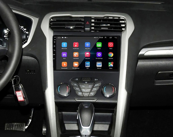 LZHIF Android 15 Autoradio Für Ford Mondeo Fusion MK5 2013-2019 - 9,7 Zoll Touchscreen GPS