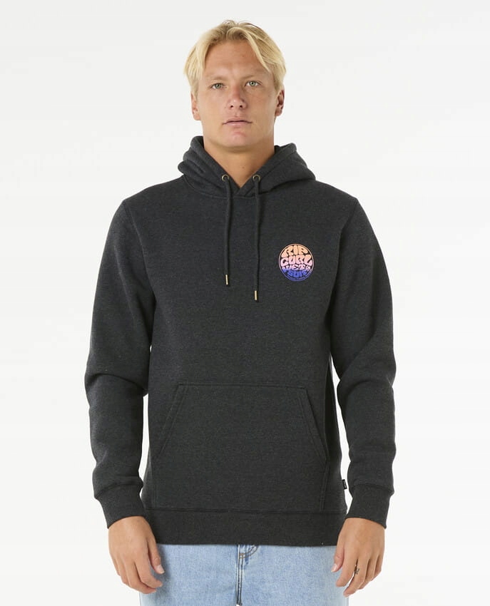 Rip Curl 2025 Mikina Icon s kapucí, černý XXL