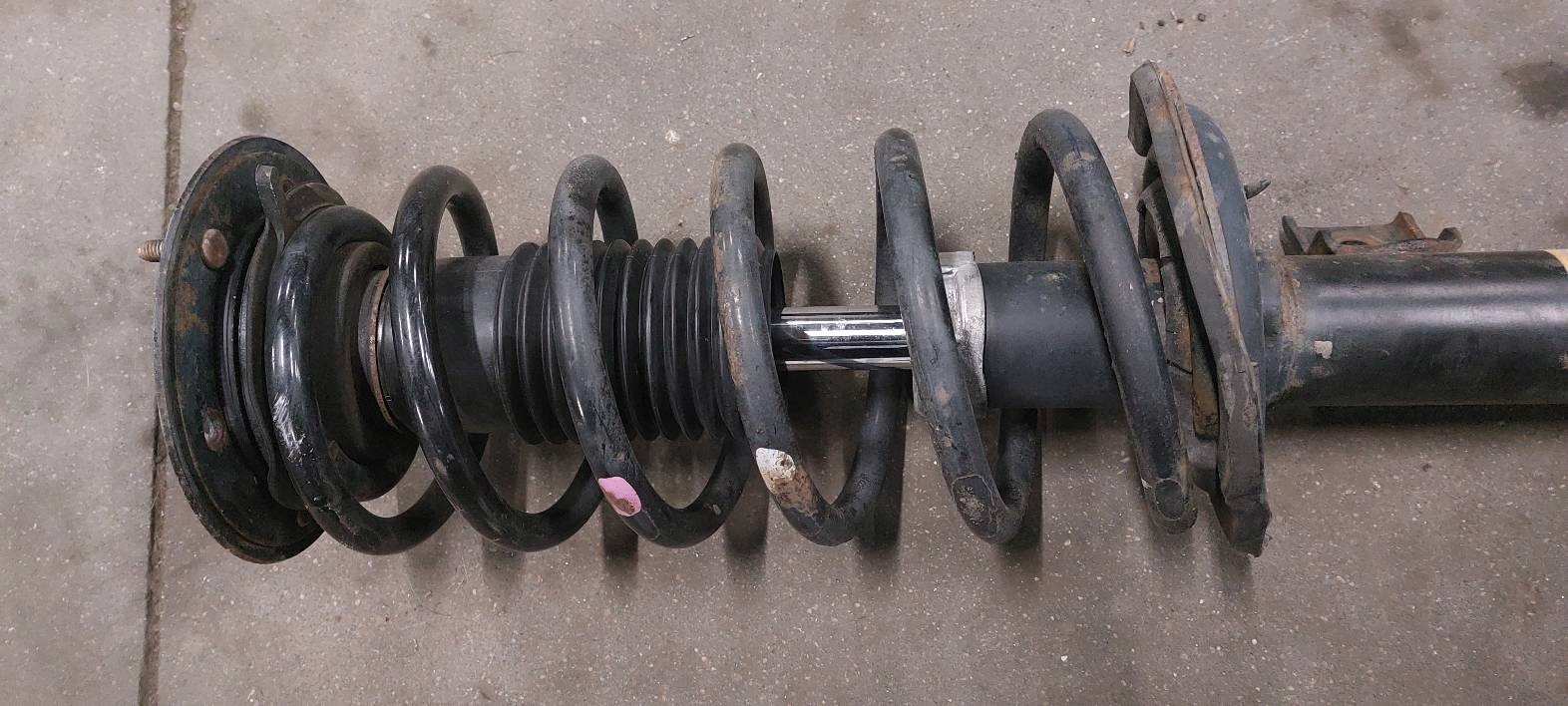 shock absorber spring swing left front OPEL ANTARA and front