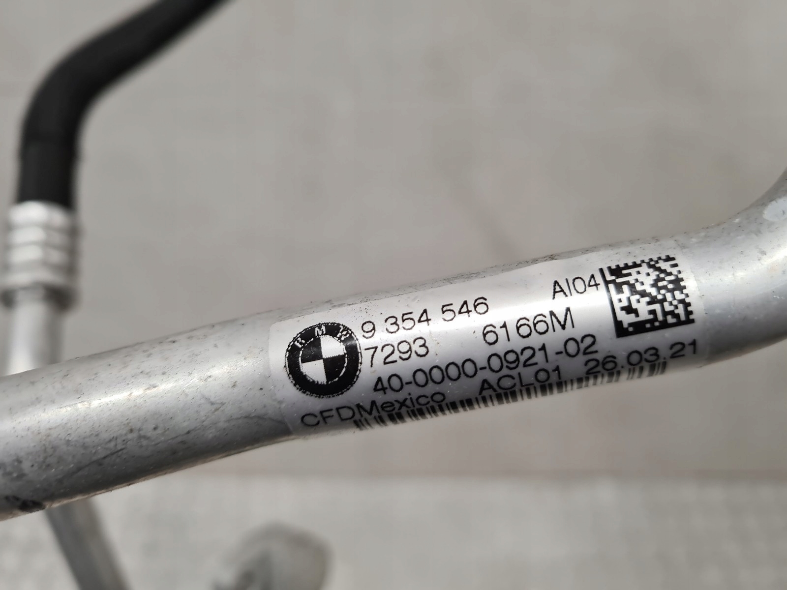 BMW X3 G01 vedení klimatizaci 9354546