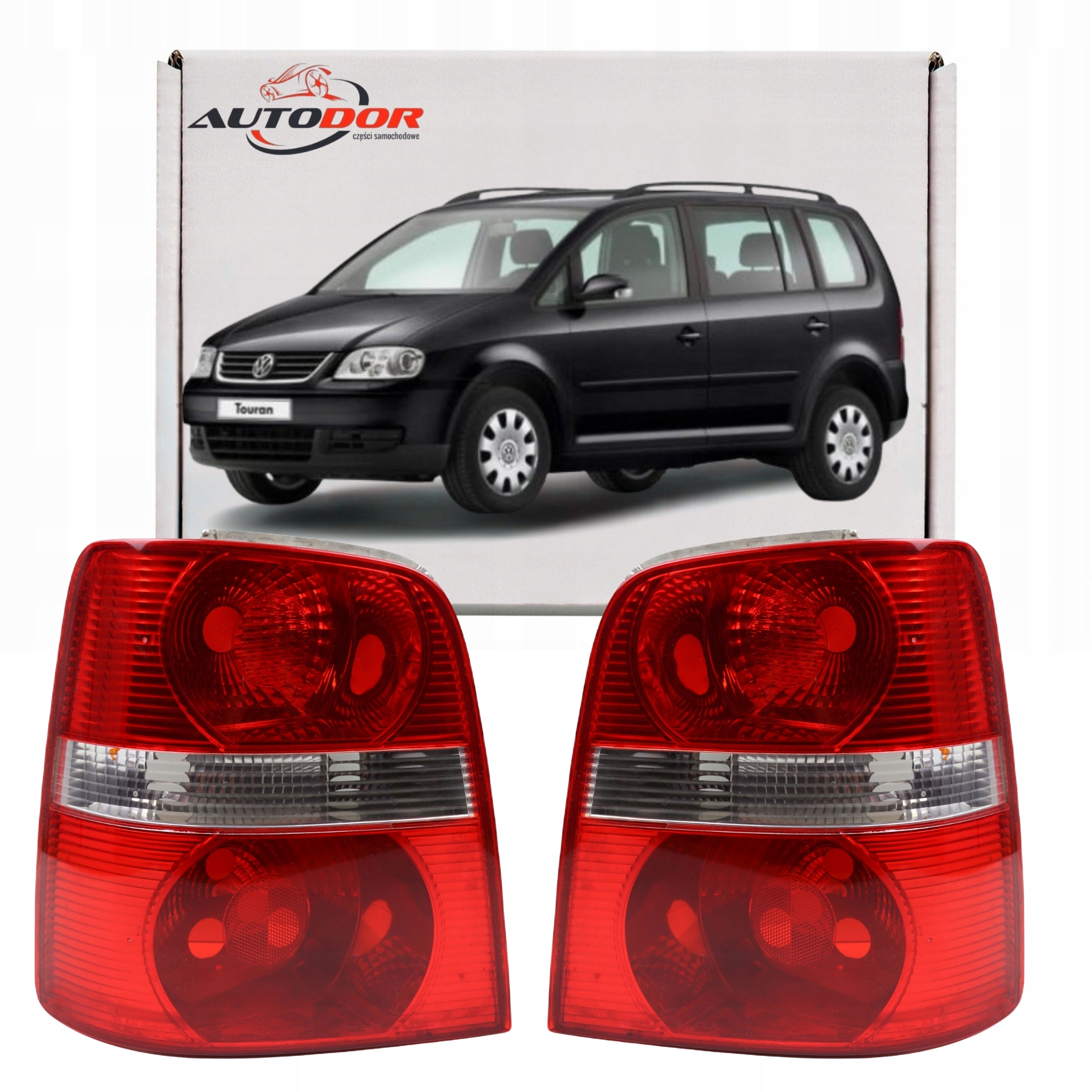 Volkswagen Touran 1T 2003-2006 Zadní Světla Pravá Levá Sada