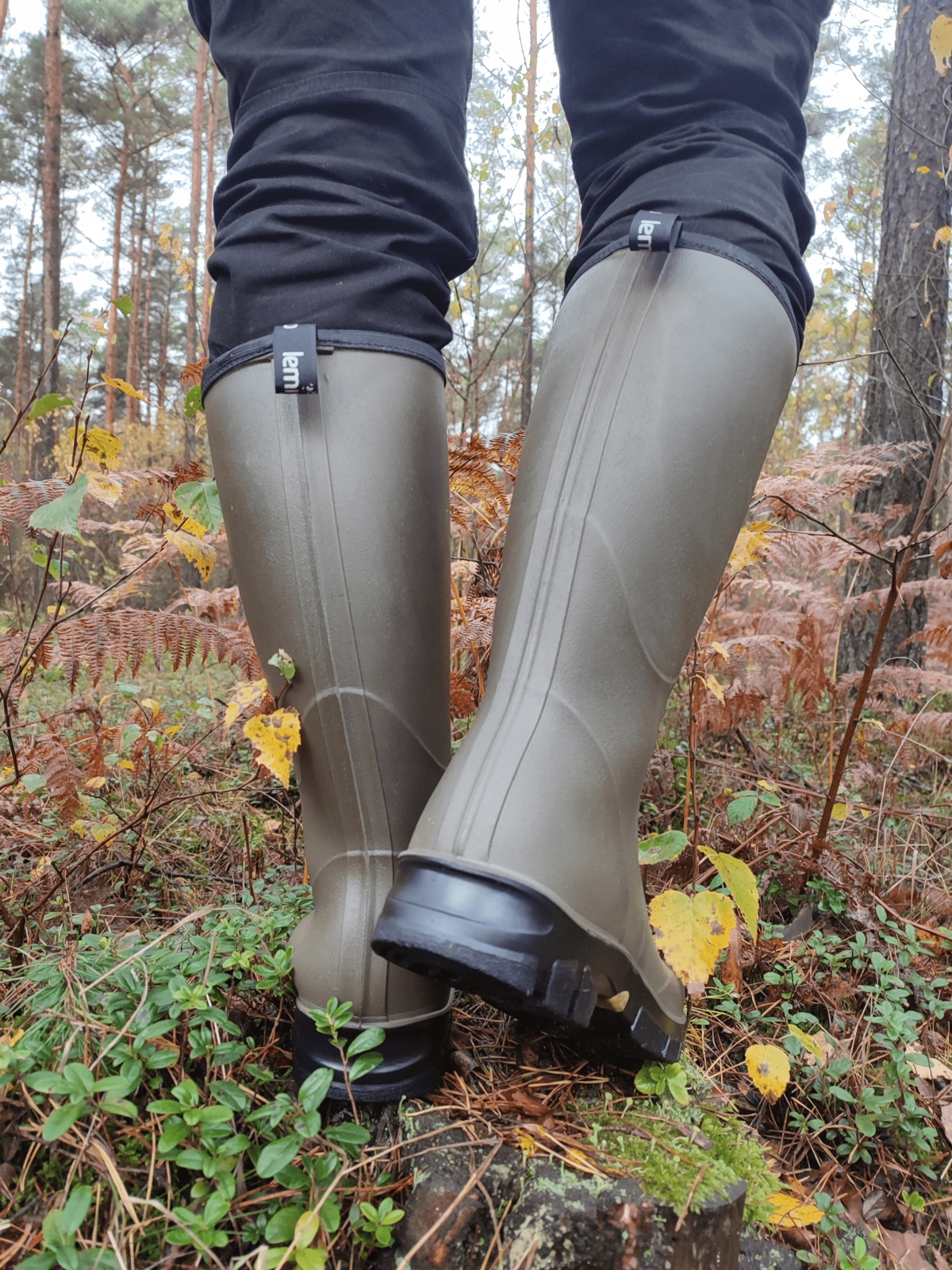 KALOSZE MĘSKIE GUMOWCE WYSOKIE POLSKIE LEMIGO PU ANGLER 720 44 Wysokość wysokie