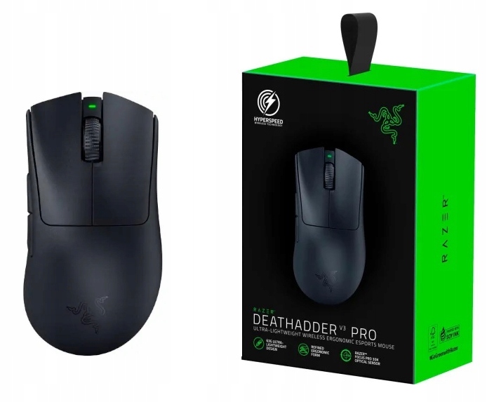 Razer DeathAdder V3 Pro czarny • Cena, Opinie - Allegro