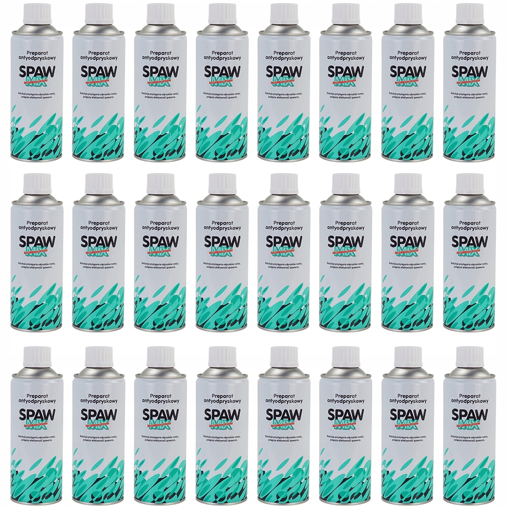 ŚRODEK ANTYODPRYSKOWY ANTYSPAW SPAWMIX SPRAY 24szt