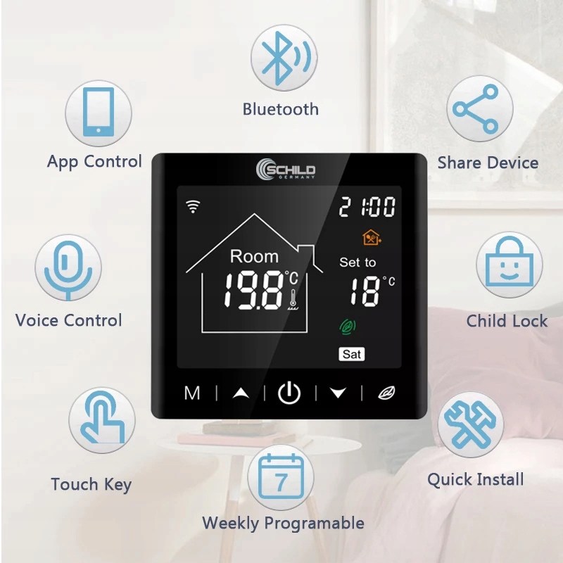WIFI Gazowy regulator temperatury sterownik pieca Kod producenta BPW-B9WIFI