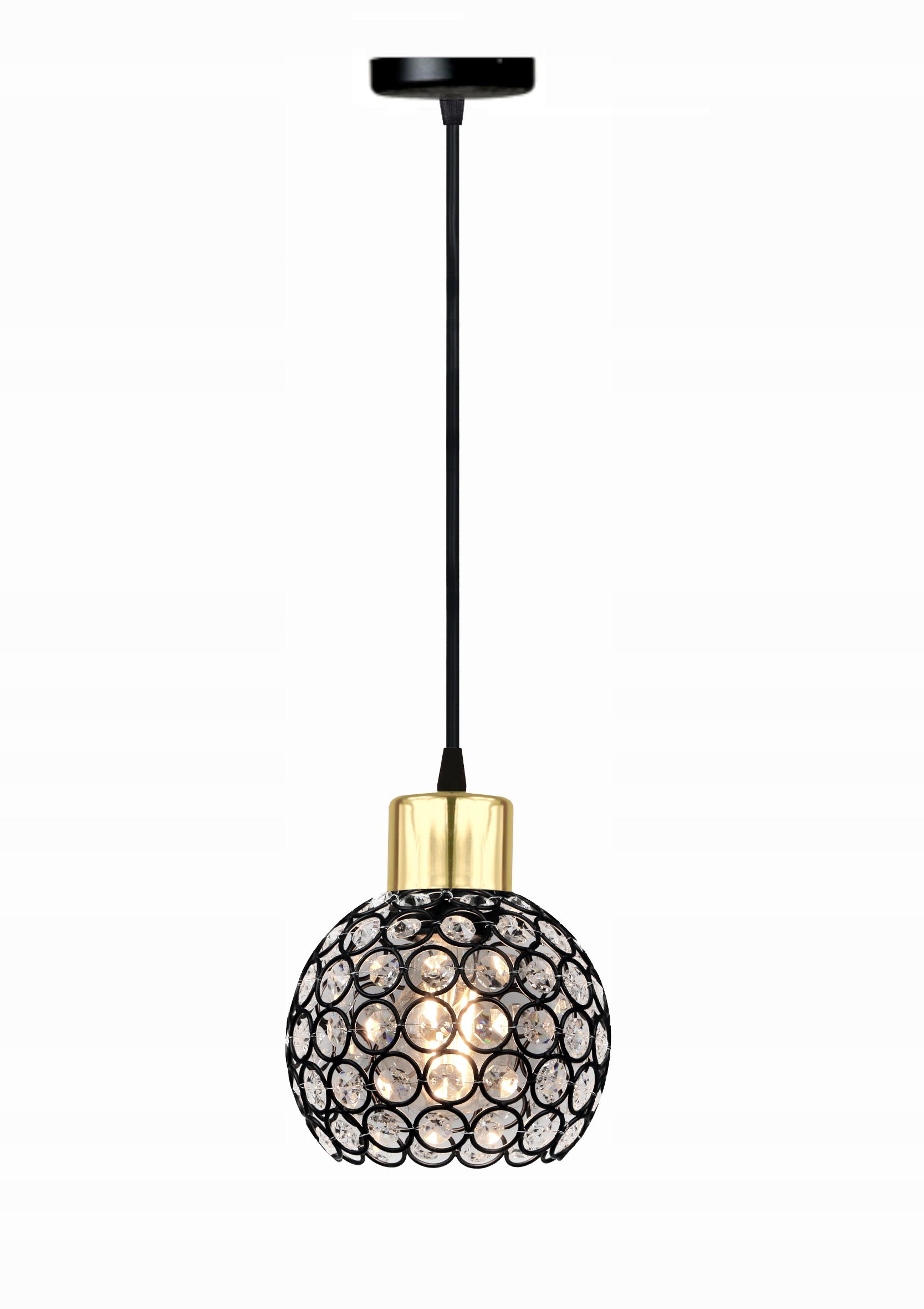 

Lampa Sufitowa Żyrandol Napoli 1-8055 Led Gold