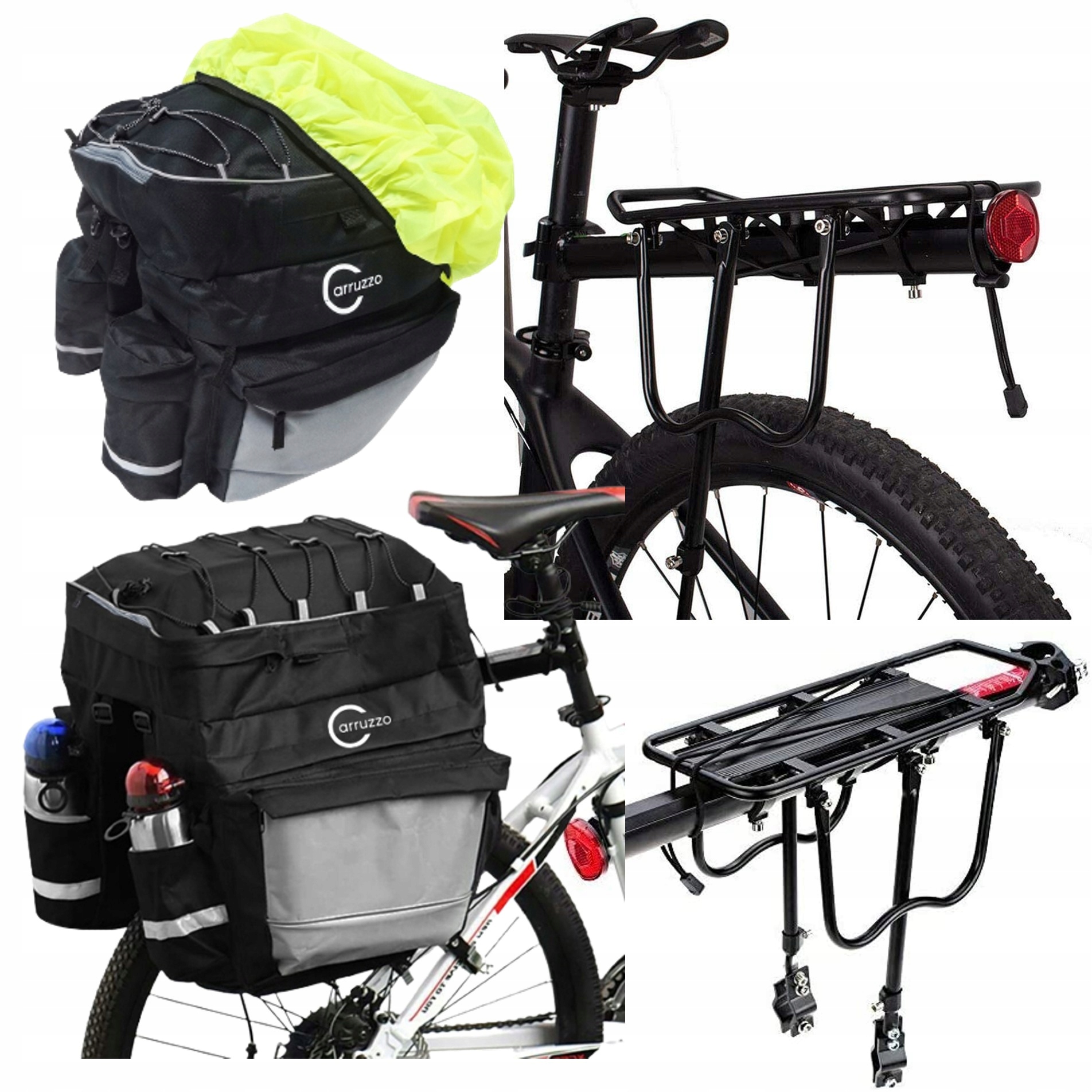 

Torba Bagażnik Sakwa Rowerowa XXL 55l Zestaw
