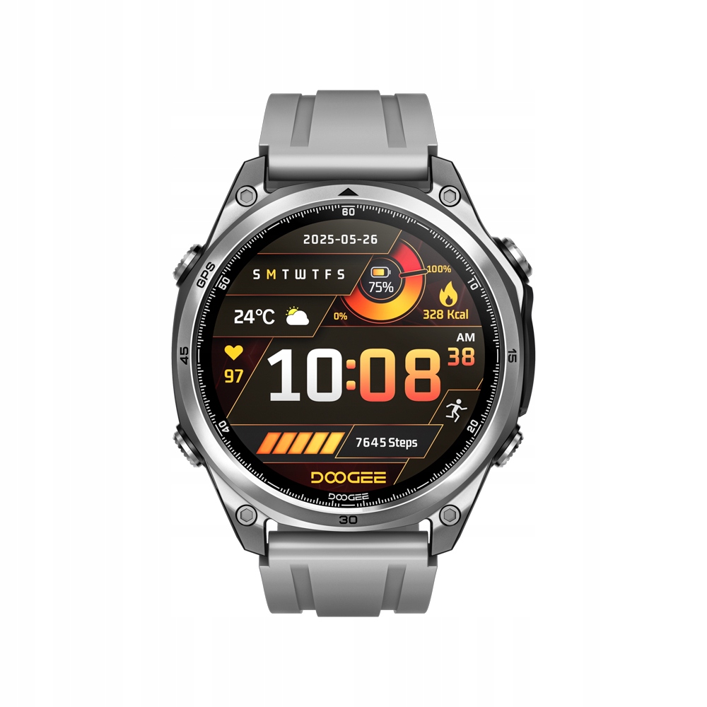 Smartwatch Doogee Anywise W1 srebrny