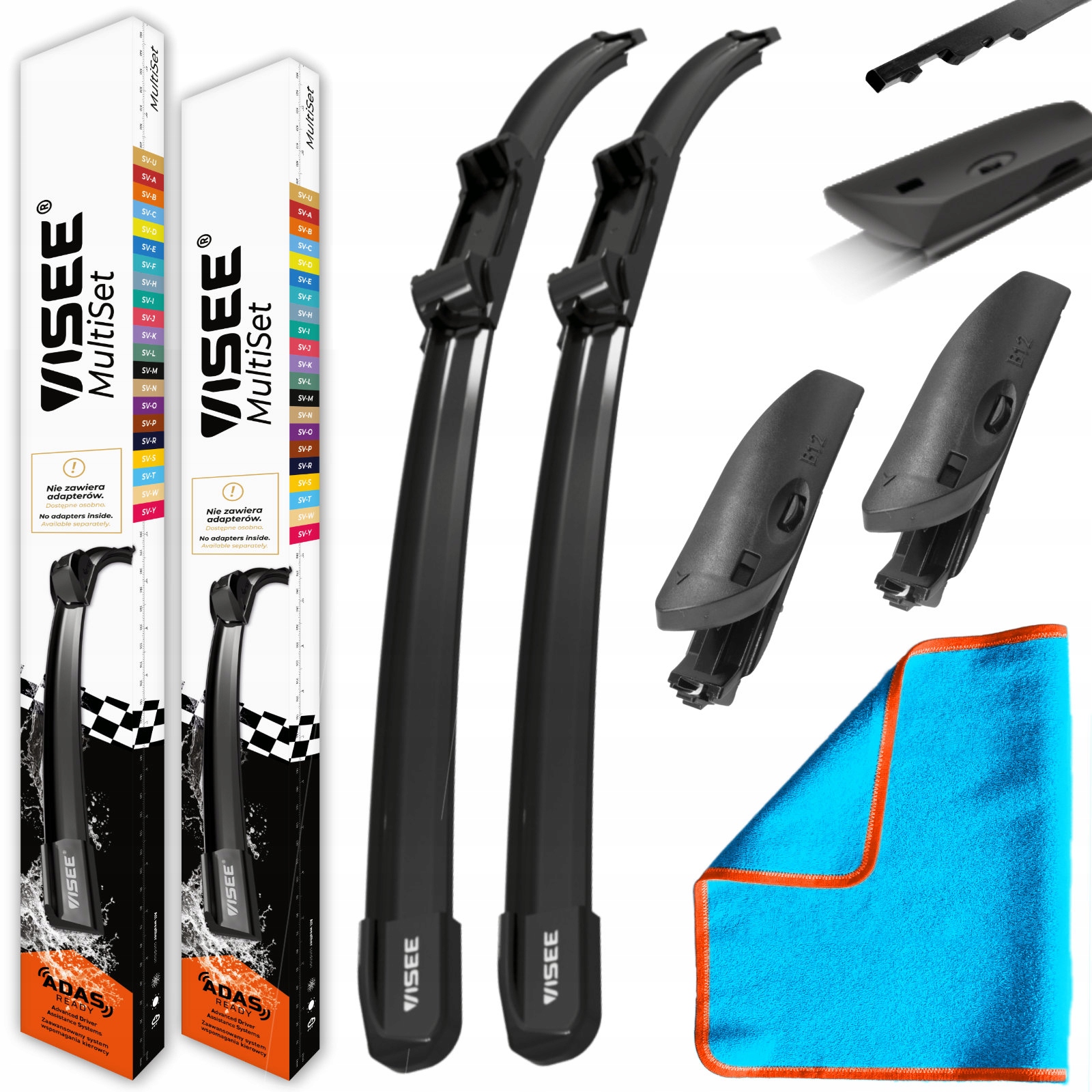 Wycieraczki Płaskie Przód Audi A3 Limousine 8Y od 06.2020 Sedan