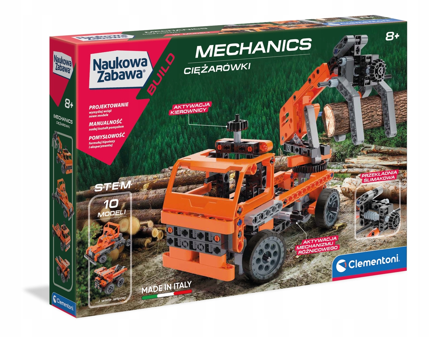 

Laboratorium Mechaniki Ciężarówki 10 Modeli 8+