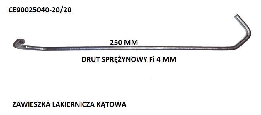 Lakovací přívěsky S CE90025040-20/20 500 ks