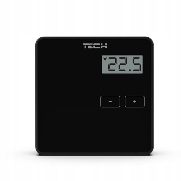 Pokojový kabelový regulátor Tech ST-294 v1 černý WG.11.0458