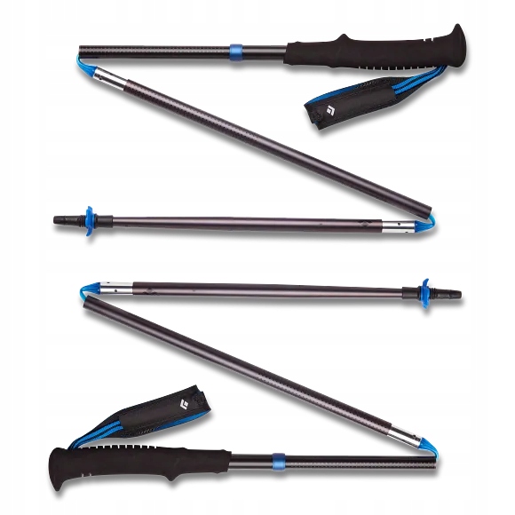 Kije trekkingowe Black Diamond Distance Z Poles Pewter [Rozmiar 120 cm]