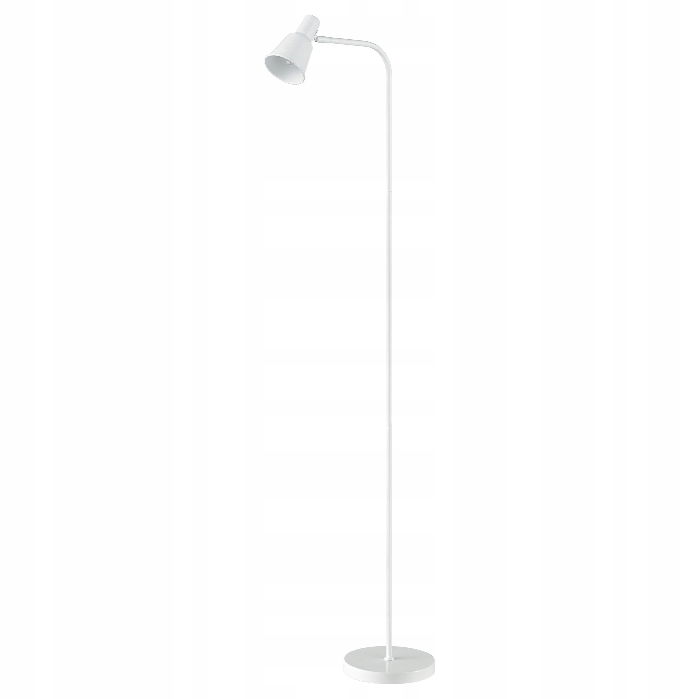 BIAŁA Lampa PODŁOGOWA do CZYTANIA Regulowana LIV