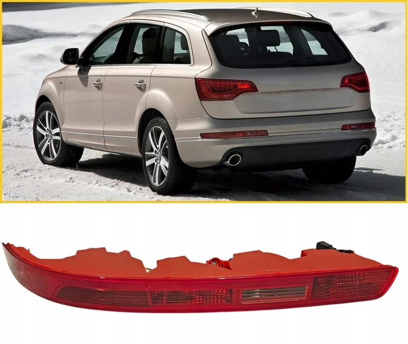 Odrazka Zadního Nárazníku Audi Q7 4L 2006-2015 Oem: 4L0 945 096 Pravá