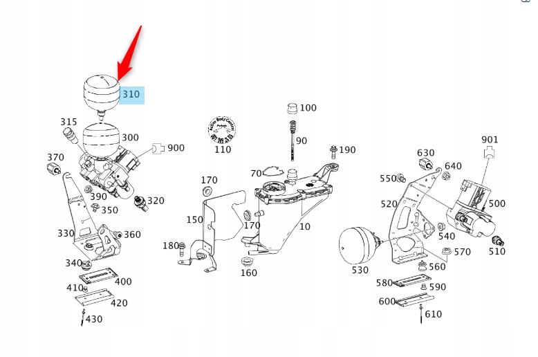 GRUSZKA ZAWIESZENIA S KLASA CLS CL SL S COUPE ABC Car type Passenger cars