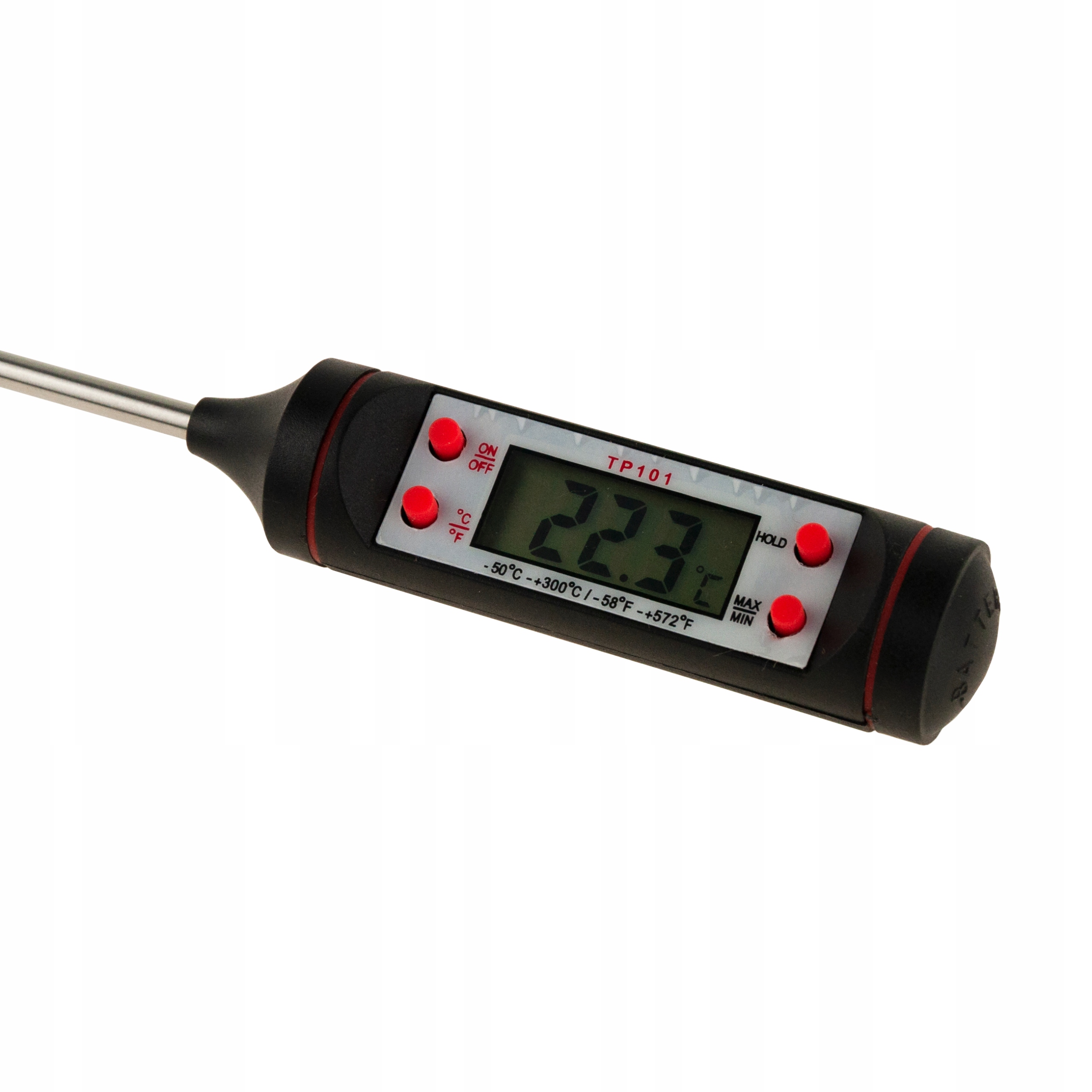 TERMOMETR ELEKTRONICZNY KUCHENNY Z SONDĄ CYFROWY Stan opakowania oryginalne