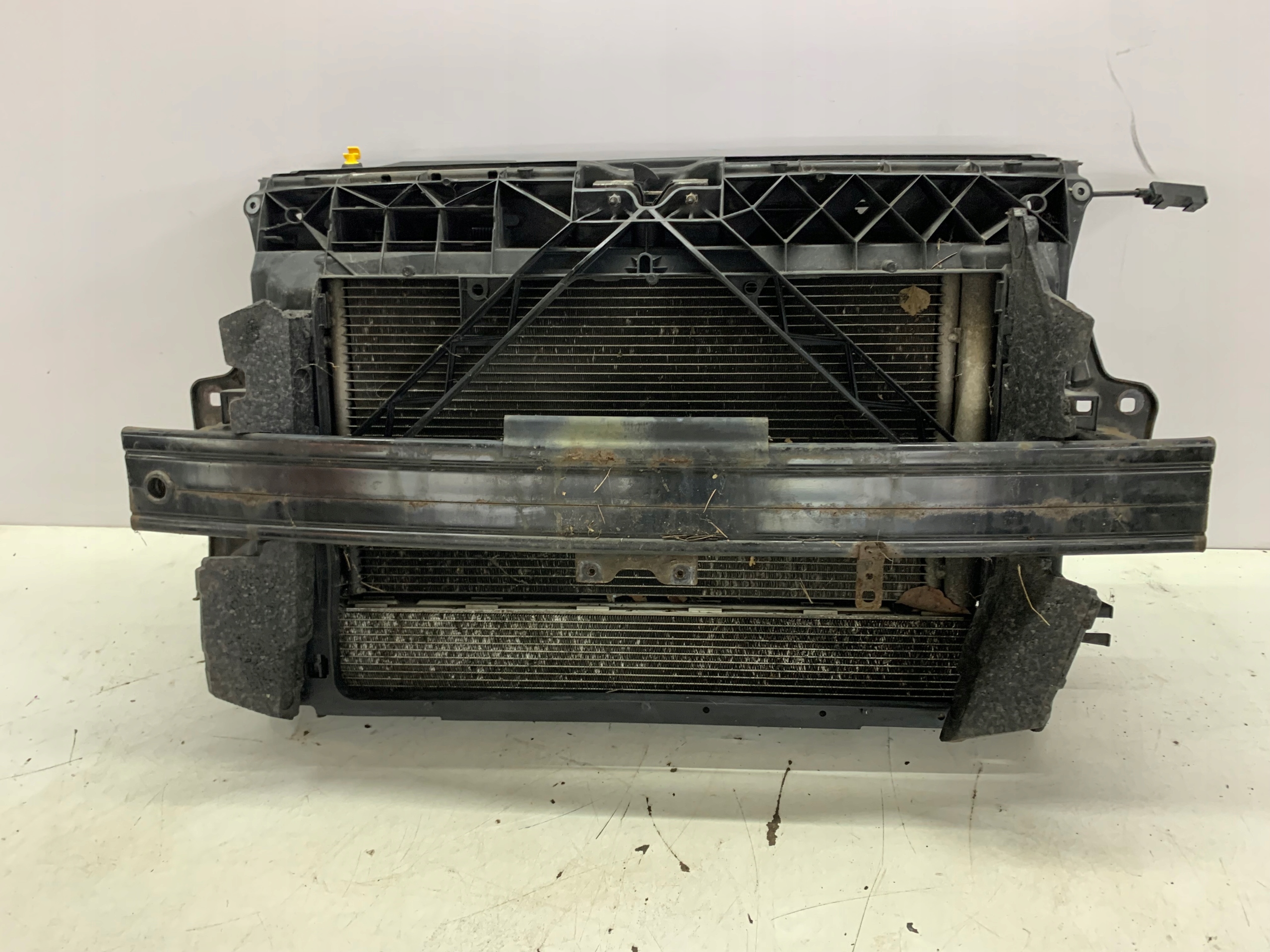 support panel for radiators radiator KOMPLET SKODA FABIA III 1.4 TDI 14-18