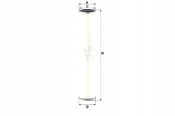 MANN-FILTER FILTR ODPOWIETRZENIA SKRZYNI KORBOWEJ
