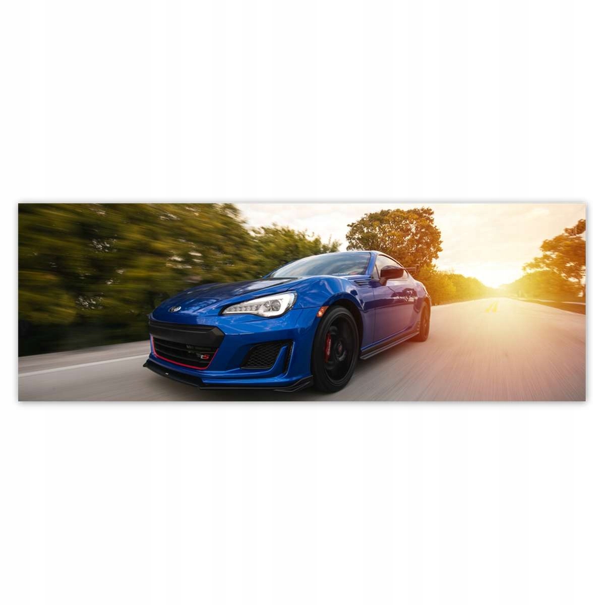 Fototapety 624x219 Automobilový priemysel Modré Auto