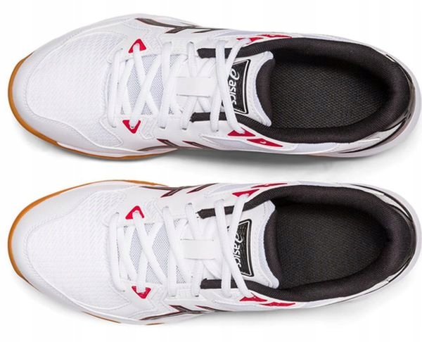 BUTY ASICS GEL ROCKET 10 WH/CLAS RED 108 MEN 43,5 Marka ASICS