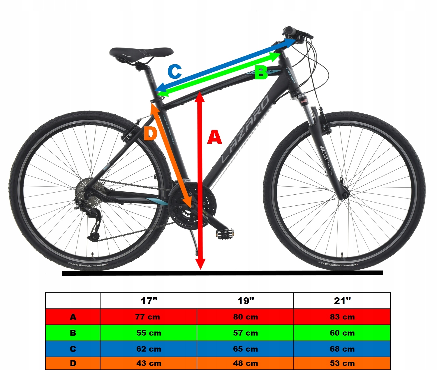 WYPASIONY CROSS LAZARO X-FORCE V3 MĘSKI DEORE 28 Model X-FORCE V3 MĘSKI