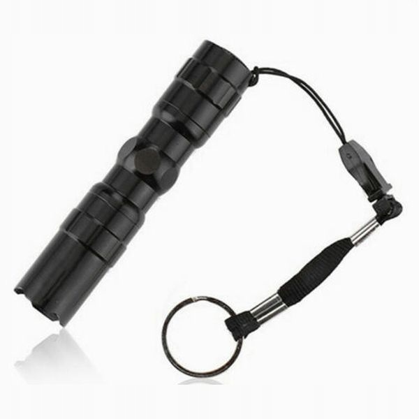 Mini latarka Led 3W aluminiowa z zawieszką