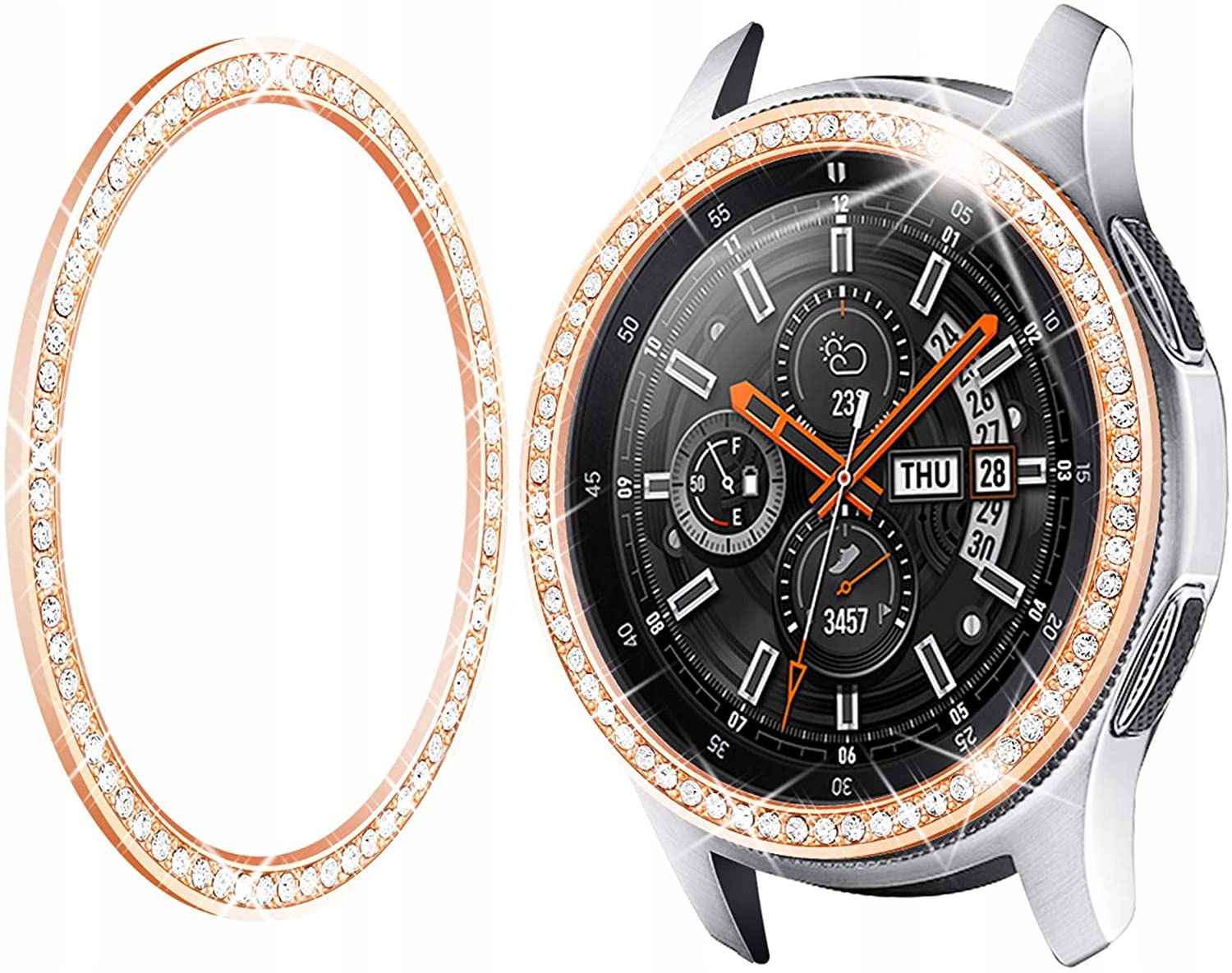 RING BEZEL SAMSUNG GALAXY WATCH 46MM GOLD CYRKONIE Kod producenta bezel