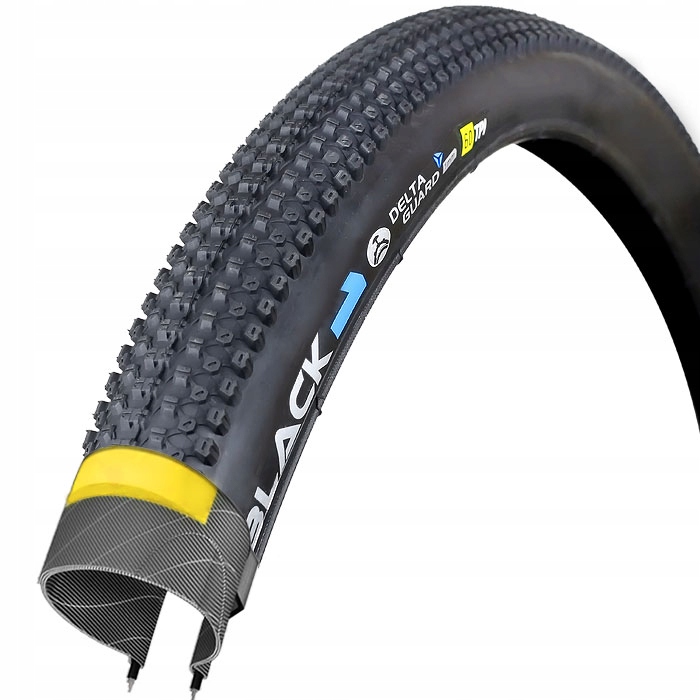 

Opona rowerowa BLACK1 27,5x2.10 54-584 1mm 60TPI