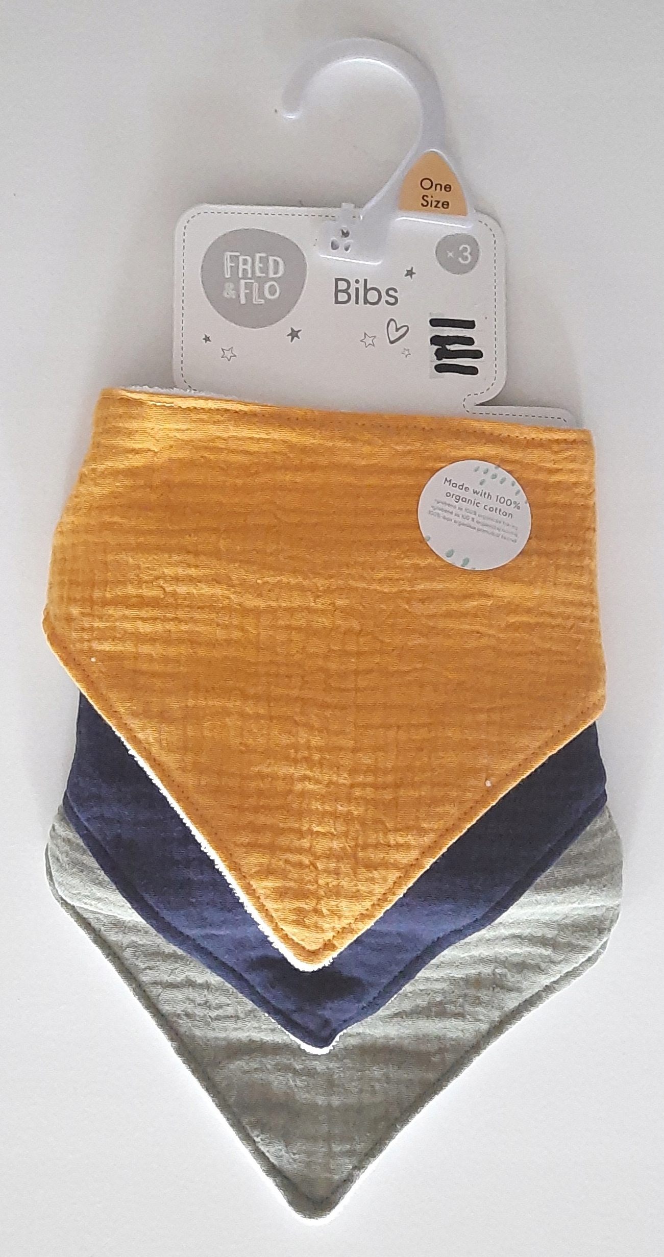 

F&f śliniaki apaszki chustki bandana 3 sztuki