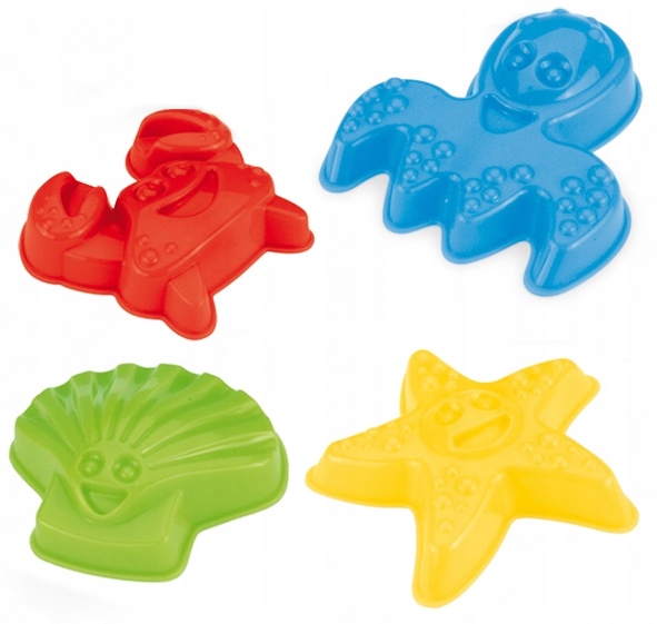 

Foremki Do Piasku Morskie Kpl. 4 Szt Wader 71090