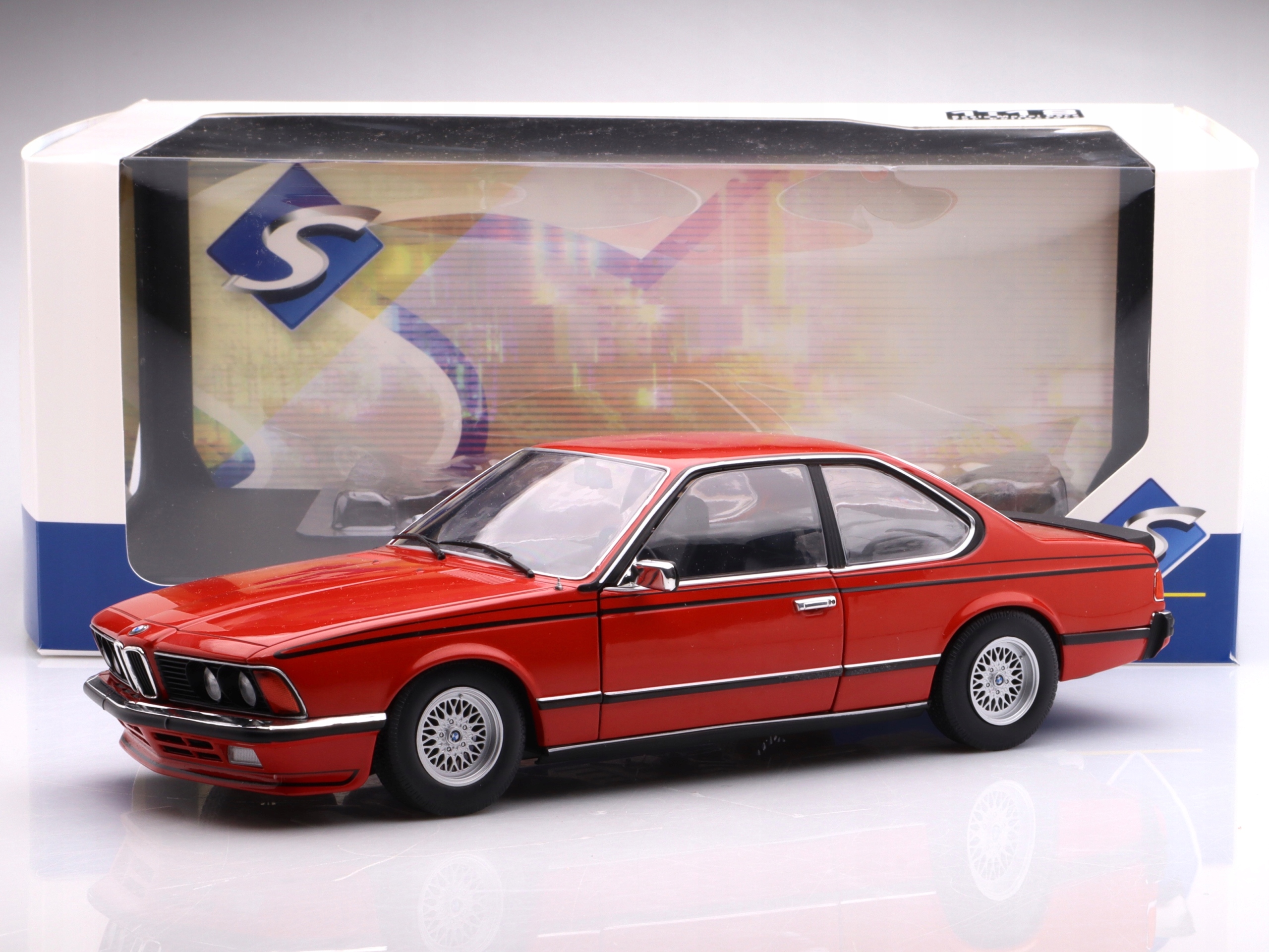 Bmw 635 Csi (E24) 1984, red Solido 1:18