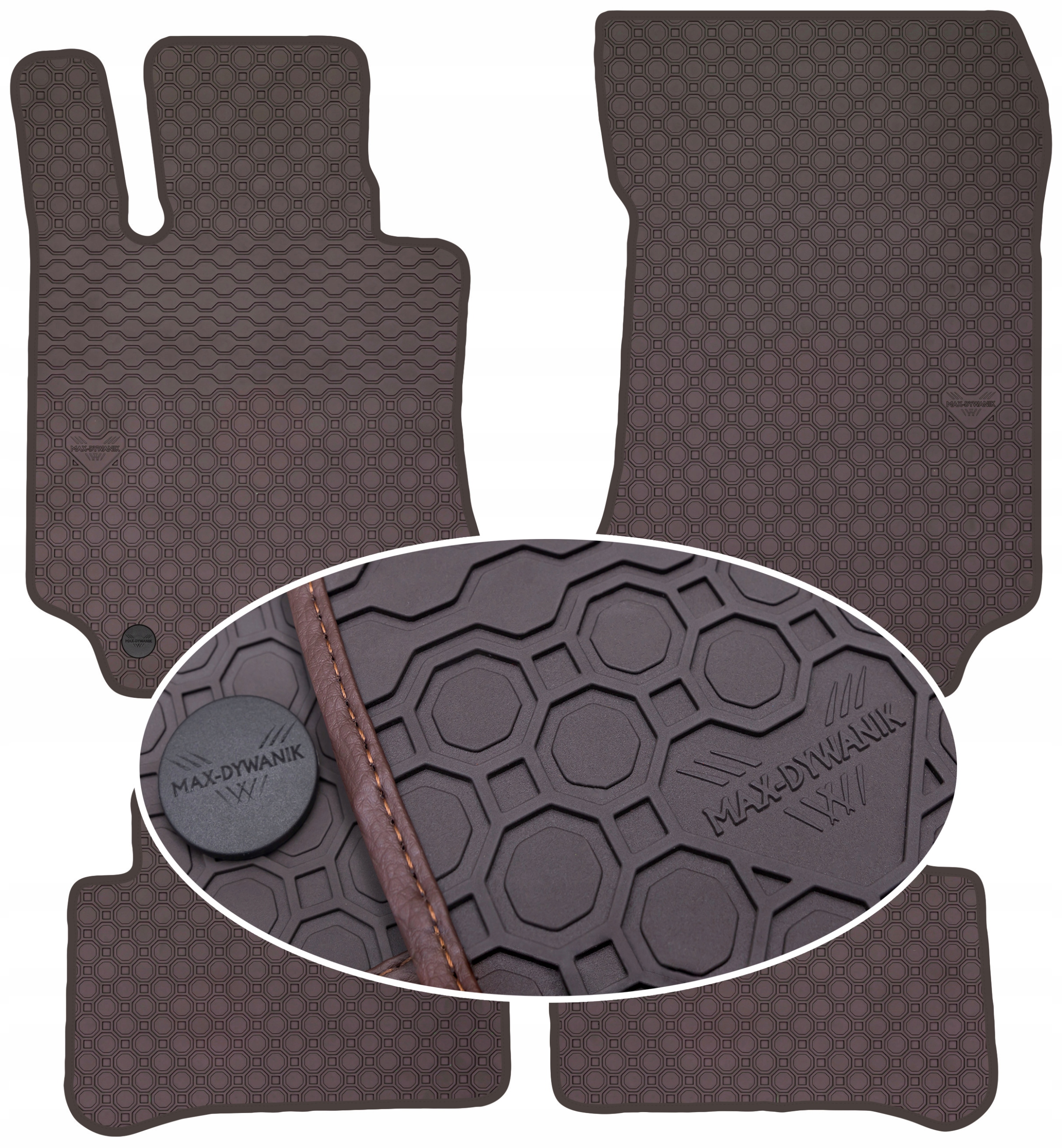 Mercedes Cls W218 2010-2018 Koberce Hnedé