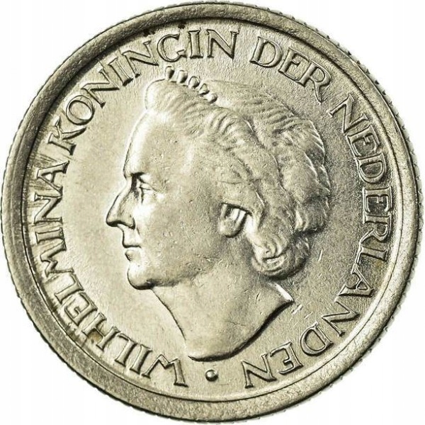 25 cent 1966 - Holandia obiegowe