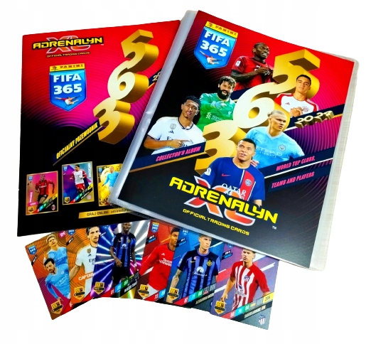 PANINI FIFA 365 2024 collection de stickers - 100 pochettes + 1 COUVERTURE  RIGIDE album